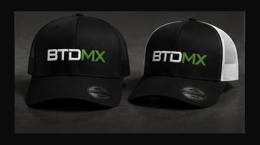 BTDMX embroidered hats